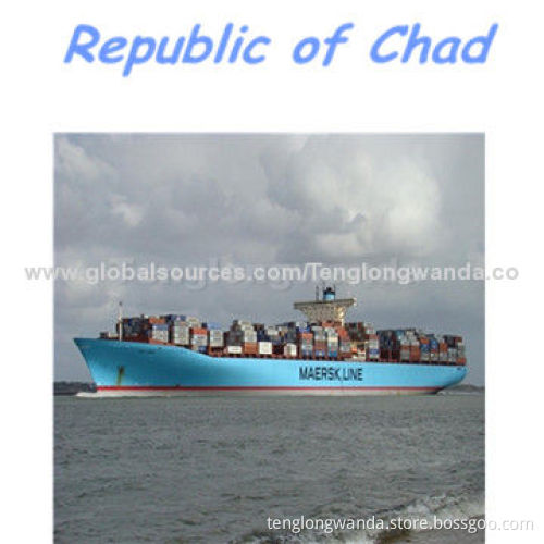 FCL LCL Sea Cargo to N'djamena of Republic of Chad from Qingdao Xiamen